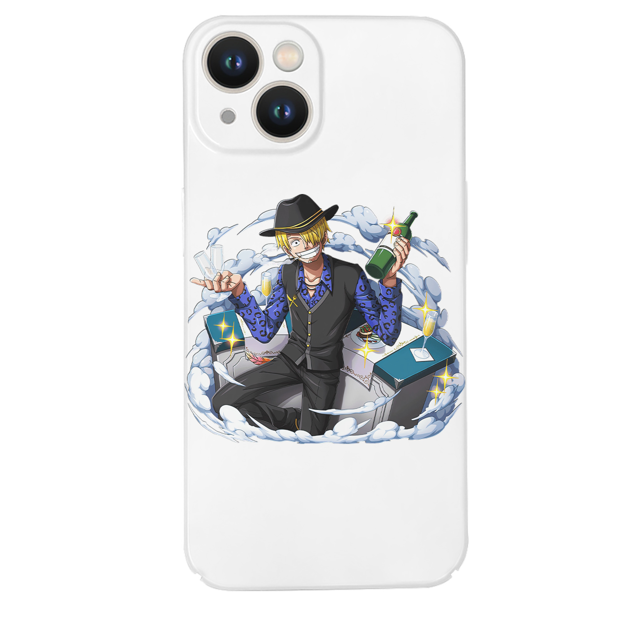 （画像用） ワンピース サンジ ONE PIECE Sanji 【iPhone 14シリーズ対応】ハードケース